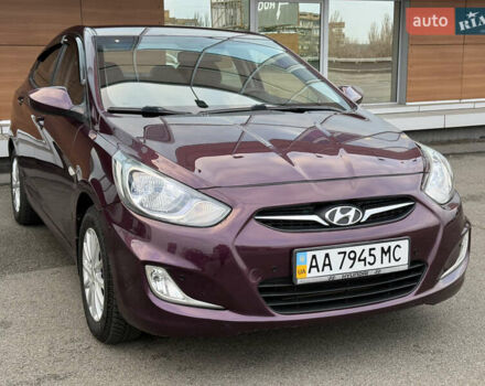 Фіолетовий Хендай Акцент, об'ємом двигуна 1.4 л та пробігом 147 тис. км за 9500 $, фото 4 на Automoto.ua
