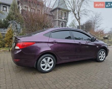 Фиолетовый Хендай Акцент, объемом двигателя 1.4 л и пробегом 178 тыс. км за 7600 $, фото 13 на Automoto.ua