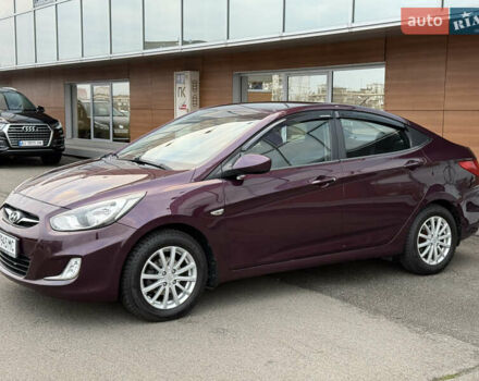 Фіолетовий Хендай Акцент, об'ємом двигуна 1.4 л та пробігом 147 тис. км за 9500 $, фото 10 на Automoto.ua