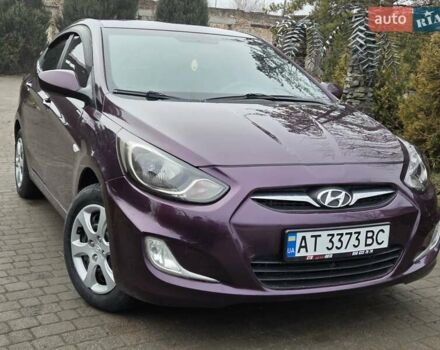 Фиолетовый Хендай Акцент, объемом двигателя 1.4 л и пробегом 178 тыс. км за 7600 $, фото 1 на Automoto.ua