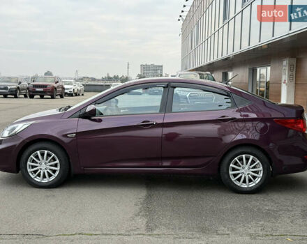 Фіолетовий Хендай Акцент, об'ємом двигуна 1.4 л та пробігом 147 тис. км за 9500 $, фото 12 на Automoto.ua