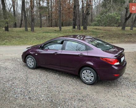Фиолетовый Хендай Акцент, объемом двигателя 1.4 л и пробегом 145 тыс. км за 7000 $, фото 12 на Automoto.ua