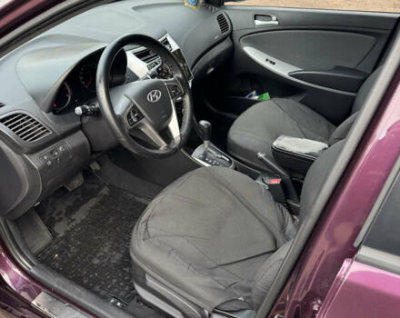 Фиолетовый Хендай Акцент, объемом двигателя 1.6 л и пробегом 129 тыс. км за 9200 $, фото 11 на Automoto.ua