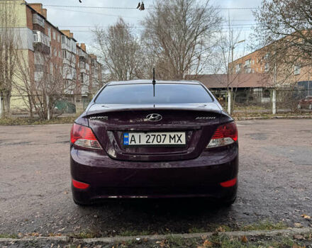 Фиолетовый Хендай Акцент, объемом двигателя 1.6 л и пробегом 129 тыс. км за 9200 $, фото 5 на Automoto.ua