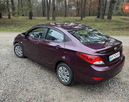 Фиолетовый Хендай Акцент, объемом двигателя 1.4 л и пробегом 145 тыс. км за 7000 $, фото 10 на Automoto.ua