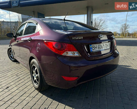 Фиолетовый Хендай Акцент, объемом двигателя 1.4 л и пробегом 166 тыс. км за 8999 $, фото 7 на Automoto.ua