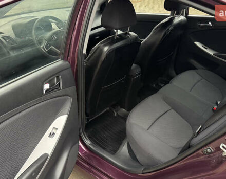 Фиолетовый Хендай Акцент, объемом двигателя 1.4 л и пробегом 145 тыс. км за 7000 $, фото 19 на Automoto.ua