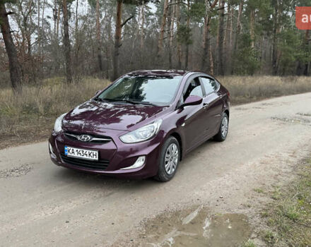 Фиолетовый Хендай Акцент, объемом двигателя 1.4 л и пробегом 145 тыс. км за 7000 $, фото 6 на Automoto.ua