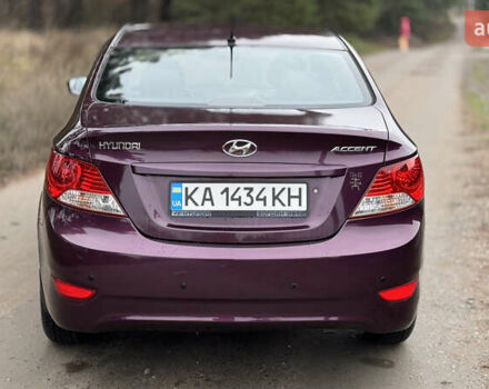 Фиолетовый Хендай Акцент, объемом двигателя 1.4 л и пробегом 145 тыс. км за 7000 $, фото 13 на Automoto.ua