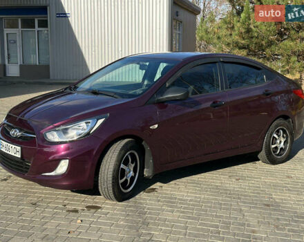 Фиолетовый Хендай Акцент, объемом двигателя 1.4 л и пробегом 166 тыс. км за 8999 $, фото 3 на Automoto.ua
