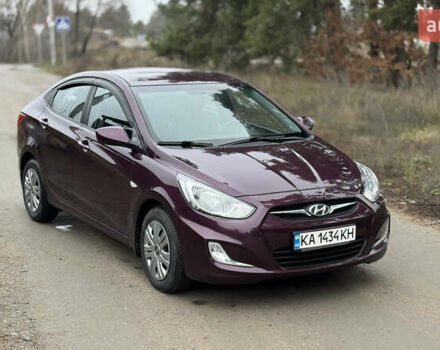 Фиолетовый Хендай Акцент, объемом двигателя 1.4 л и пробегом 145 тыс. км за 7000 $, фото 5 на Automoto.ua