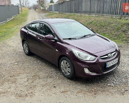 Фиолетовый Хендай Акцент, объемом двигателя 1.4 л и пробегом 145 тыс. км за 7000 $, фото 3 на Automoto.ua