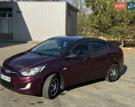 Фиолетовый Хендай Акцент, объемом двигателя 1.4 л и пробегом 166 тыс. км за 8999 $, фото 5 на Automoto.ua