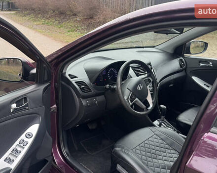 Фиолетовый Хендай Акцент, объемом двигателя 1.4 л и пробегом 145 тыс. км за 7000 $, фото 21 на Automoto.ua