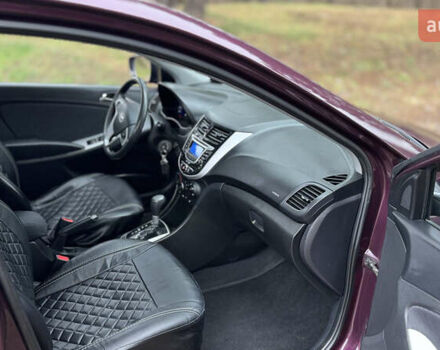 Фиолетовый Хендай Акцент, объемом двигателя 1.4 л и пробегом 145 тыс. км за 7000 $, фото 18 на Automoto.ua