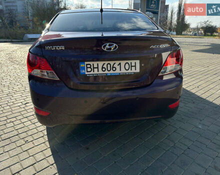 Фиолетовый Хендай Акцент, объемом двигателя 1.4 л и пробегом 166 тыс. км за 8999 $, фото 8 на Automoto.ua