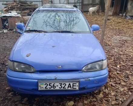 Фиолетовый Хендай Акцент, объемом двигателя 1.5 л и пробегом 350 тыс. км за 1308 $, фото 1 на Automoto.ua