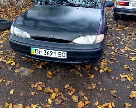 Фиолетовый Хендай Акцент, объемом двигателя 1.5 л и пробегом 120 тыс. км за 1300 $, фото 1 на Automoto.ua
