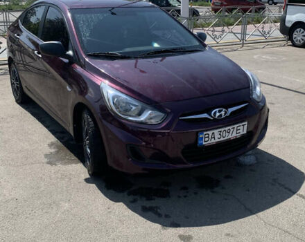 Фіолетовий Хендай Акцент, об'ємом двигуна 1.4 л та пробігом 304 тис. км за 7200 $, фото 1 на Automoto.ua