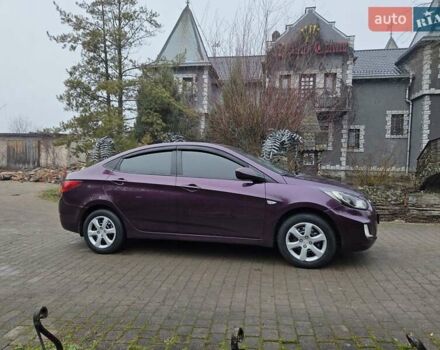 Фиолетовый Хендай Акцент, объемом двигателя 1.4 л и пробегом 178 тыс. км за 7600 $, фото 1 на Automoto.ua