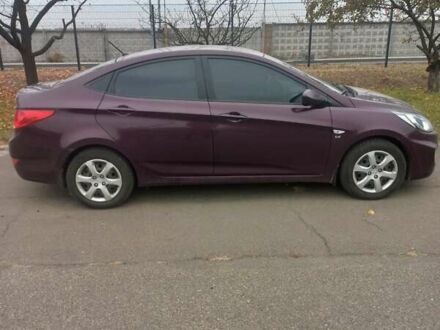 Фіолетовий Хендай Акцент, об'ємом двигуна 1.59 л та пробігом 142 тис. км за 8350 $, фото 1 на Automoto.ua