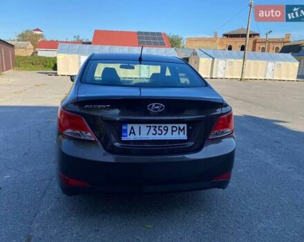 Коричневый Хендай Акцент, объемом двигателя 1.4 л и пробегом 212 тыс. км за 6899 $, фото 5 на Automoto.ua