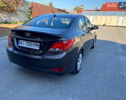 Коричневый Хендай Акцент, объемом двигателя 1.4 л и пробегом 212 тыс. км за 6899 $, фото 6 на Automoto.ua