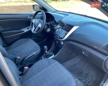 Коричневый Хендай Акцент, объемом двигателя 1.4 л и пробегом 212 тыс. км за 6899 $, фото 14 на Automoto.ua