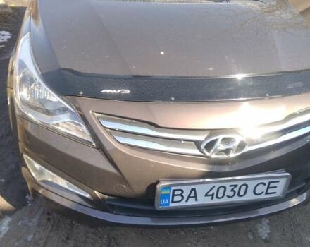 Коричневый Хендай Акцент, объемом двигателя 1.6 л и пробегом 107 тыс. км за 11000 $, фото 1 на Automoto.ua