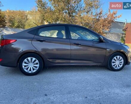 Коричневый Хендай Акцент, объемом двигателя 1.4 л и пробегом 212 тыс. км за 6899 $, фото 7 на Automoto.ua