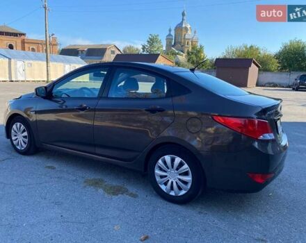 Коричневый Хендай Акцент, объемом двигателя 1.4 л и пробегом 212 тыс. км за 6899 $, фото 4 на Automoto.ua