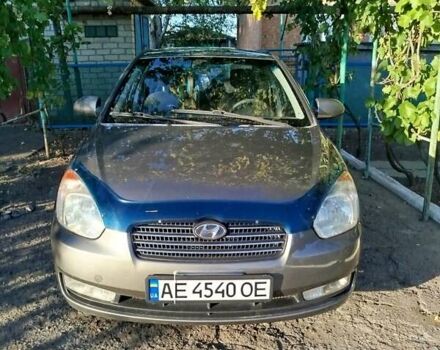 Коричневий Хендай Акцент, об'ємом двигуна 1.4 л та пробігом 238 тис. км за 4600 $, фото 1 на Automoto.ua