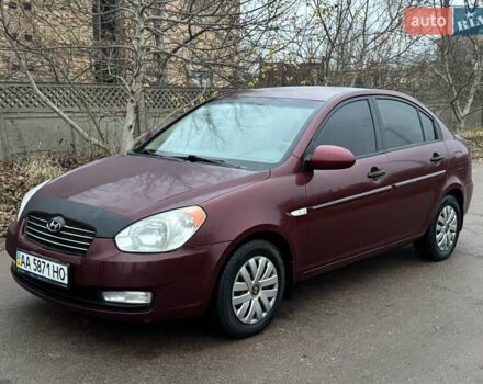 Коричневый Хендай Акцент, объемом двигателя 1.4 л и пробегом 298 тыс. км за 3600 $, фото 1 на Automoto.ua