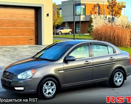 Коричневый Хендай Акцент, объемом двигателя 1.6 л и пробегом 92 тыс. км за 7500 $, фото 1 на Automoto.ua