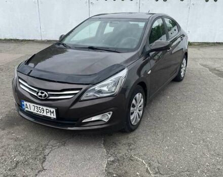 Коричневий Хендай Акцент, об'ємом двигуна 1.4 л та пробігом 220 тис. км за 6200 $, фото 1 на Automoto.ua