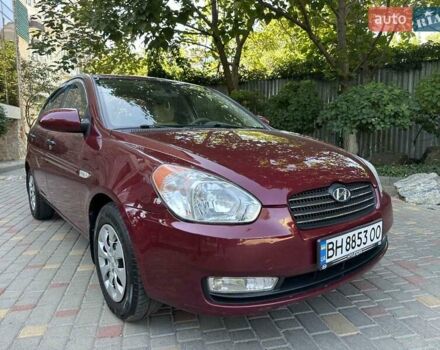 Червоний Хендай Акцент, об'ємом двигуна 1.4 л та пробігом 129 тис. км за 5990 $, фото 7 на Automoto.ua
