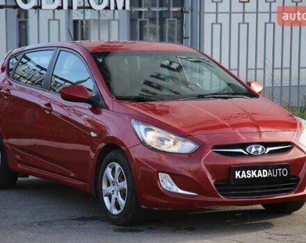 Красный Хендай Акцент, объемом двигателя 1.4 л и пробегом 160 тыс. км за 7600 $, фото 2 на Automoto.ua