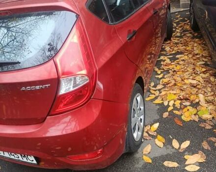 Красный Хендай Акцент, объемом двигателя 1.4 л и пробегом 27 тыс. км за 8500 $, фото 9 на Automoto.ua