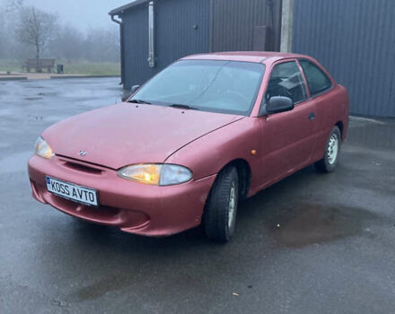 Червоний Хендай Акцент, об'ємом двигуна 1.4 л та пробігом 230 тис. км за 1750 $, фото 1 на Automoto.ua