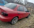 Красный Хендай Акцент, объемом двигателя 1.3 л и пробегом 470 тыс. км за 650 $, фото 5 на Automoto.ua