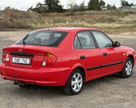 Червоний Хендай Акцент, об'ємом двигуна 1.6 л та пробігом 161 тис. км за 1700 $, фото 6 на Automoto.ua