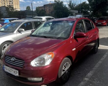 Червоний Хендай Акцент, об'ємом двигуна 1.4 л та пробігом 219 тис. км за 6000 $, фото 4 на Automoto.ua