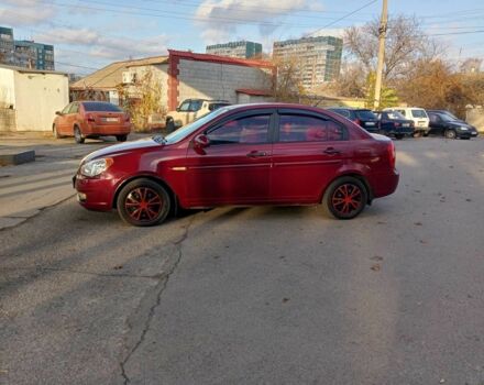 Красный Хендай Акцент, объемом двигателя 1.6 л и пробегом 255 тыс. км за 5600 $, фото 9 на Automoto.ua