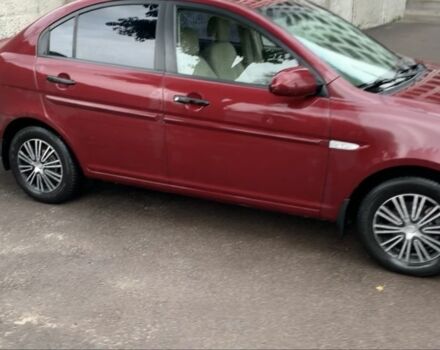 Червоний Хендай Акцент, об'ємом двигуна 1.4 л та пробігом 219 тис. км за 6000 $, фото 3 на Automoto.ua