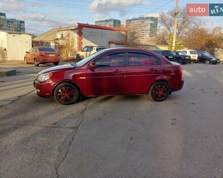 Красный Хендай Акцент, объемом двигателя 1.6 л и пробегом 255 тыс. км за 5600 $, фото 10 на Automoto.ua