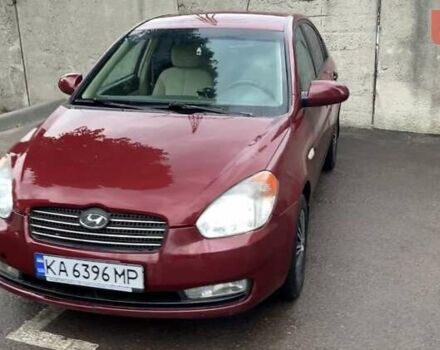 Красный Хендай Акцент, объемом двигателя 1.4 л и пробегом 219 тыс. км за 6000 $, фото 1 на Automoto.ua