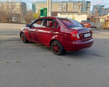 Красный Хендай Акцент, объемом двигателя 1.6 л и пробегом 255 тыс. км за 5600 $, фото 10 на Automoto.ua
