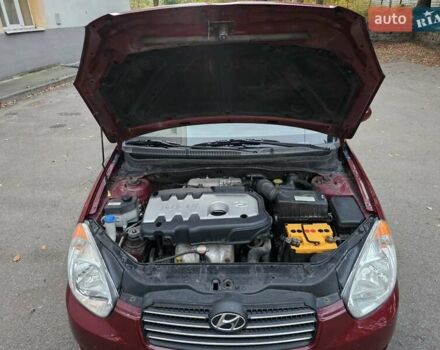 Хендай Акцент 2007 в Харькове на Automoto.ua Красный Хендай Акцент, объемом двигателя 1.4 л и пробегом 143 тыс. км за 4750 $, фото 14 на Automoto.ua