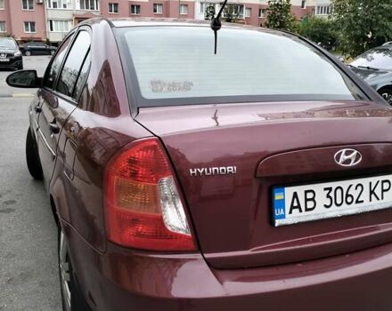 Червоний Хендай Акцент, об'ємом двигуна 1.4 л та пробігом 170 тис. км за 4200 $, фото 2 на Automoto.ua