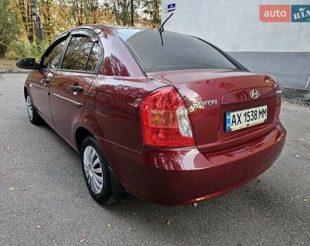 Хендай Акцент 2007 в Харькове на Automoto.ua Красный Хендай Акцент, объемом двигателя 1.4 л и пробегом 143 тыс. км за 4750 $, фото 2 на Automoto.ua